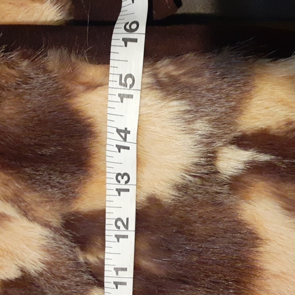 Vintage Fur & Suede Jacket - Picture 10 of 12